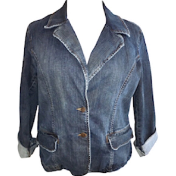 Venezia Jackets & Blazers - Venezia Stretch Denim Jacket - Size 18/20